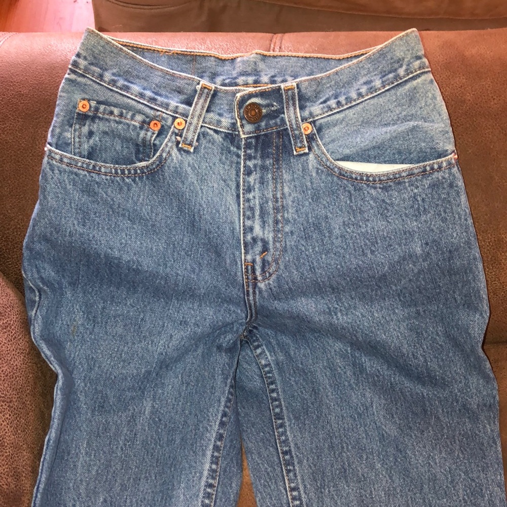 Vintage Levis 560 high waisted straight cut